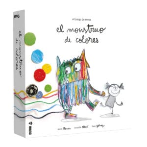 El monstruo de colores Caja