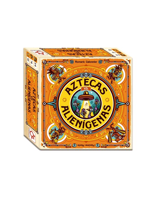 Aztecas vs Alienigenas - Educateka, juegos de mesa, educativos y papelería