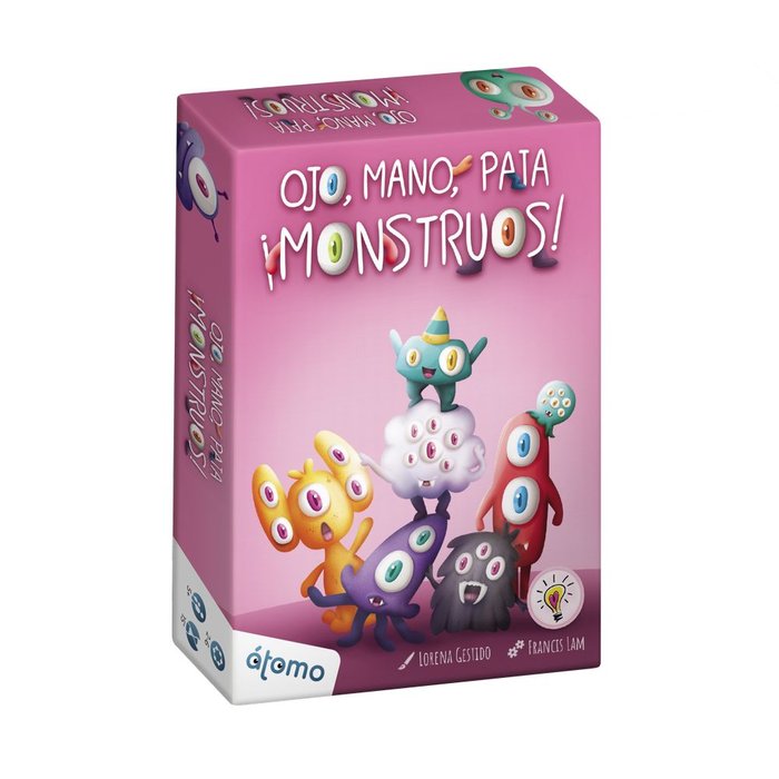 Ojo mano pata monstruo - Educateka, juegos de mesa, educativos y papelería