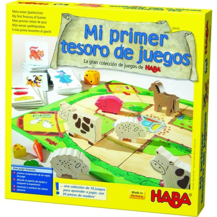 Mi Primer Tesoro de Juegos - Educateka, juegos de mesa, educativos y papelería