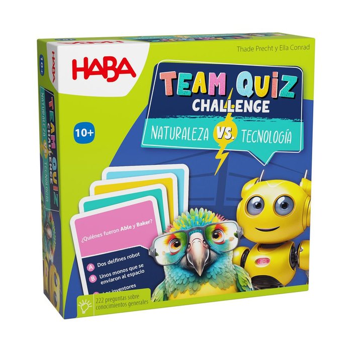 Team Quiz Challenge Naturaleza Vs Tecnologia - Educateka, juegos de mesa, educativos y papelería