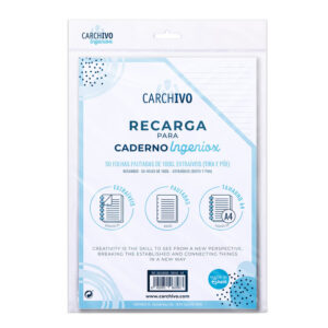 Recambio Bloc Ingeniox A4 50h Pauta 7mm
