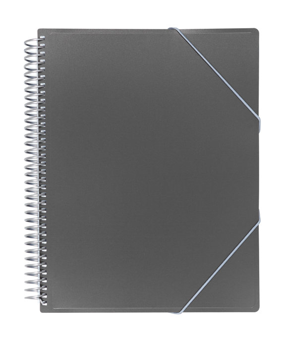 Carpeta 20 Fundas Archivex Metalizada Sobre Gris