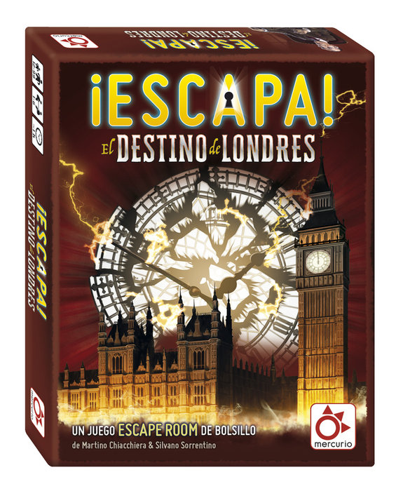 Escapa El Destino De Londres - Educateka, juegos de mesa, educativos y papelería