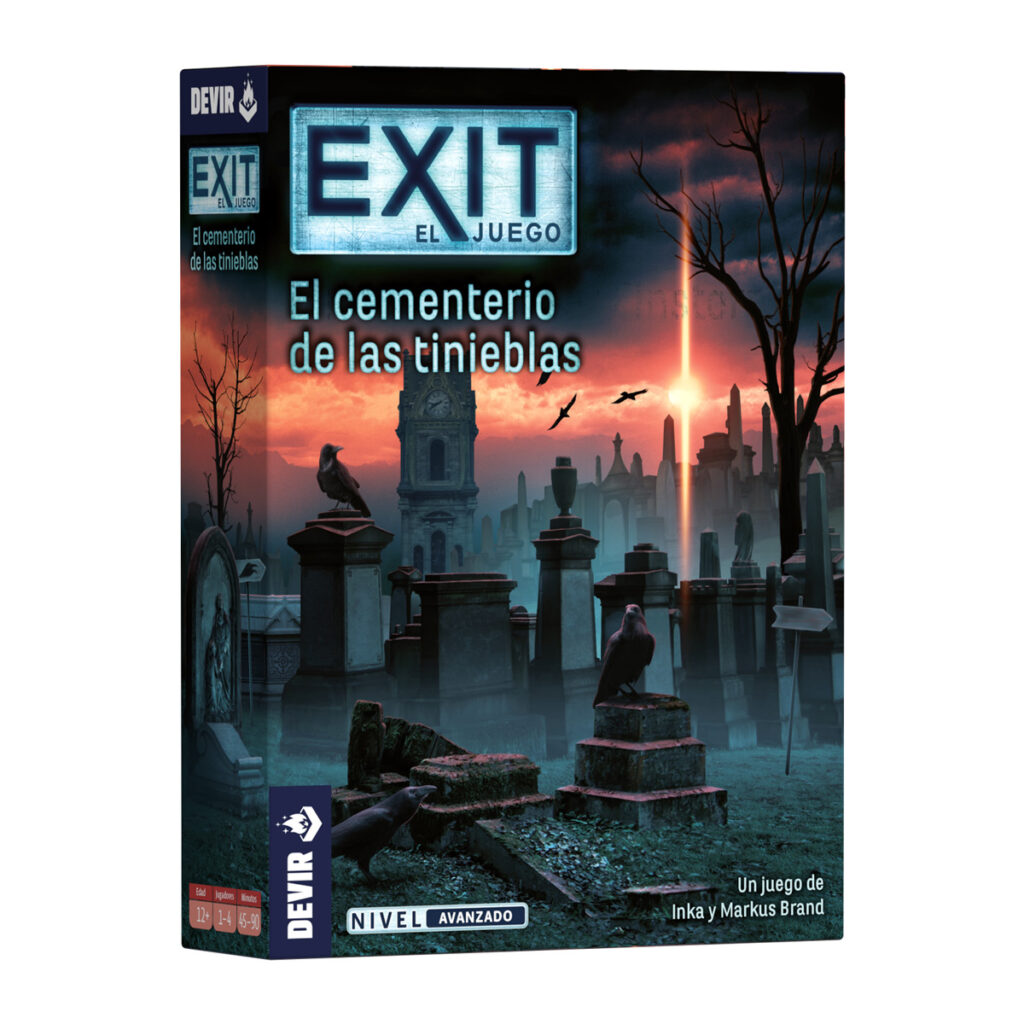 Exit: El cementerio de las tinieblas - Educateka, juegos de mesa, educativos y papelería