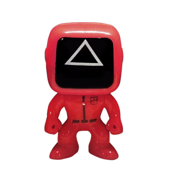Squid Figura con luces 10 cm Vigilante triangulo - Educateka, juegos de mesa, educativos y papelería
