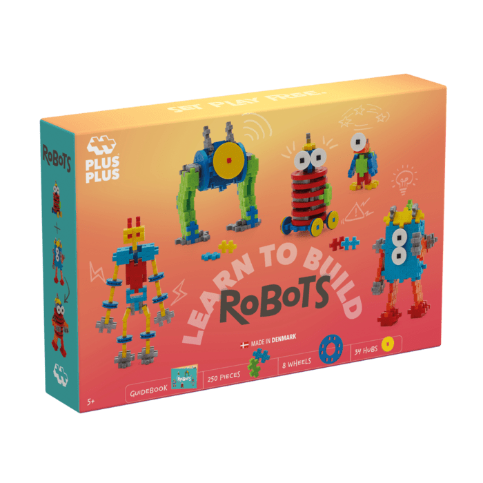 Learn To Build: Robots - 250 Piezas Plus-plus